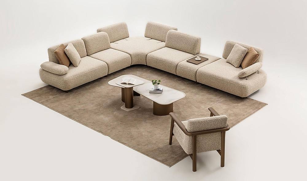 Madrid Köşe Takımı - Large Köşe Koltuk