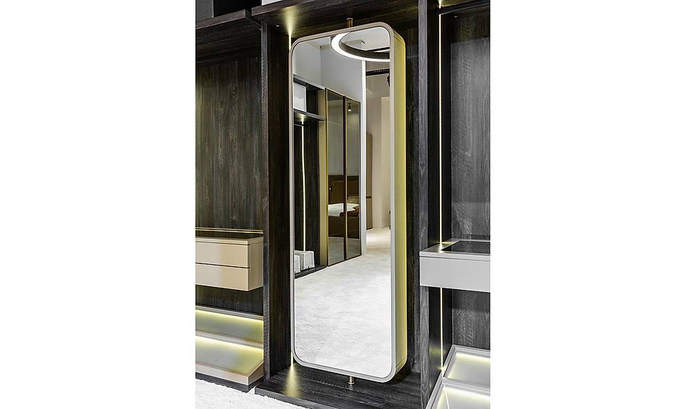 Mavera Aynalı Askılık Vestiyer Portmanto