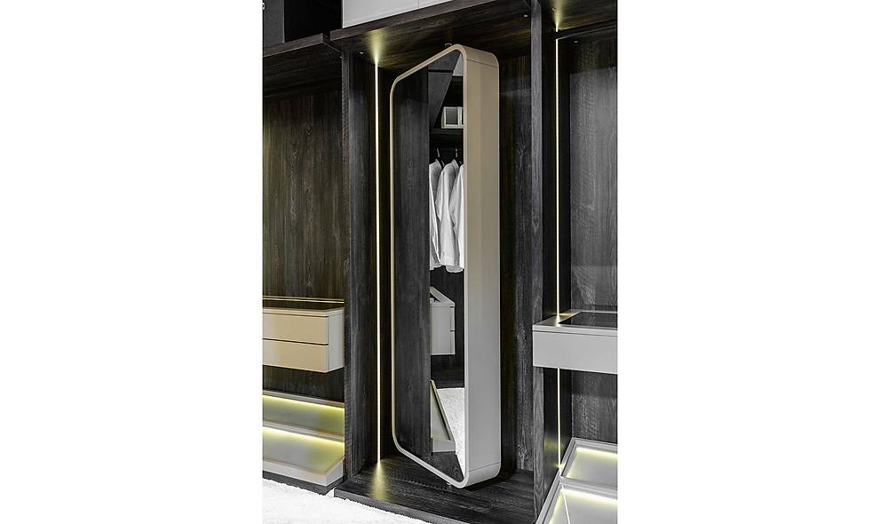 Mavera Aynalı Askılık Vestiyer Portmanto