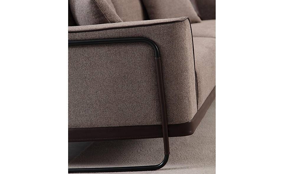 Calipto Koltuk Takımı - Kahverengi Koltuk Takımı