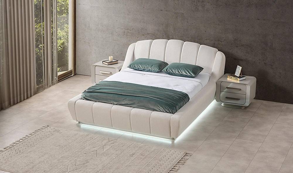 Lenka Yatak Odası - Köşe Dolaplı Giyinme Odası