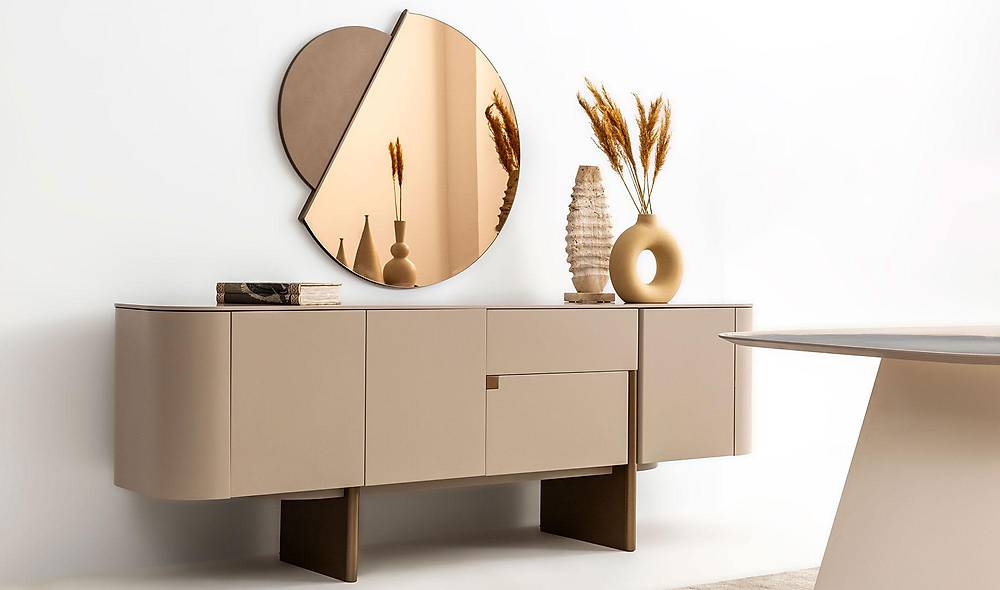 Penora Yemek Odası - Bej - Gold Yemek Odası