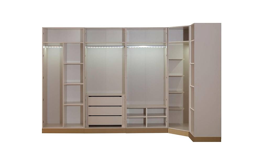 Losi Gardrop - Köşe Dolaplı Giyinme Odası