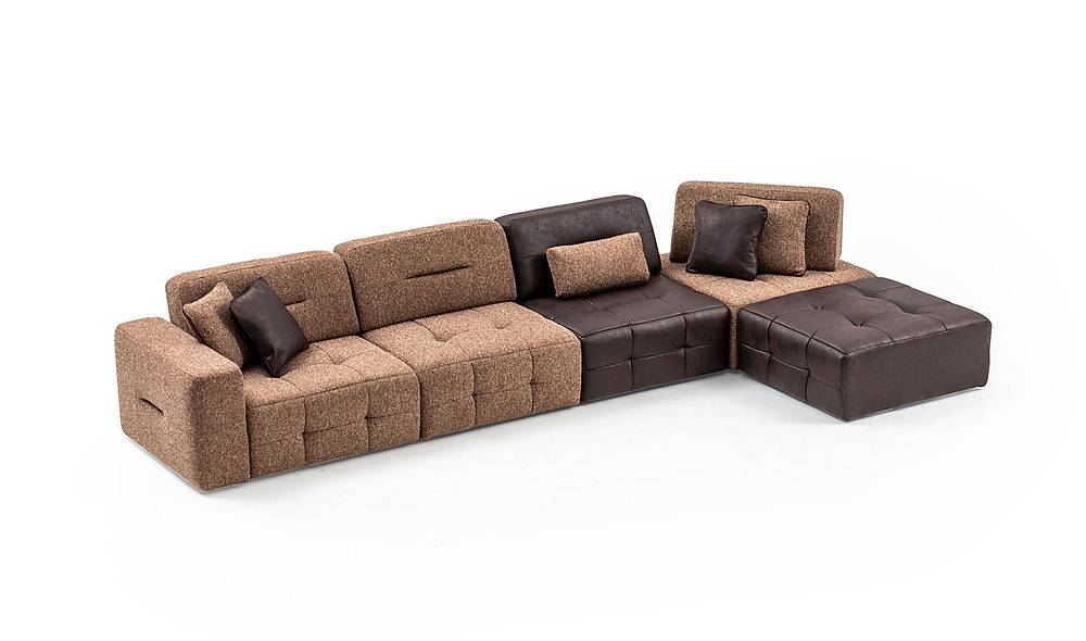 Mocha Köşe Takımı - Medium Köşe Koltuk