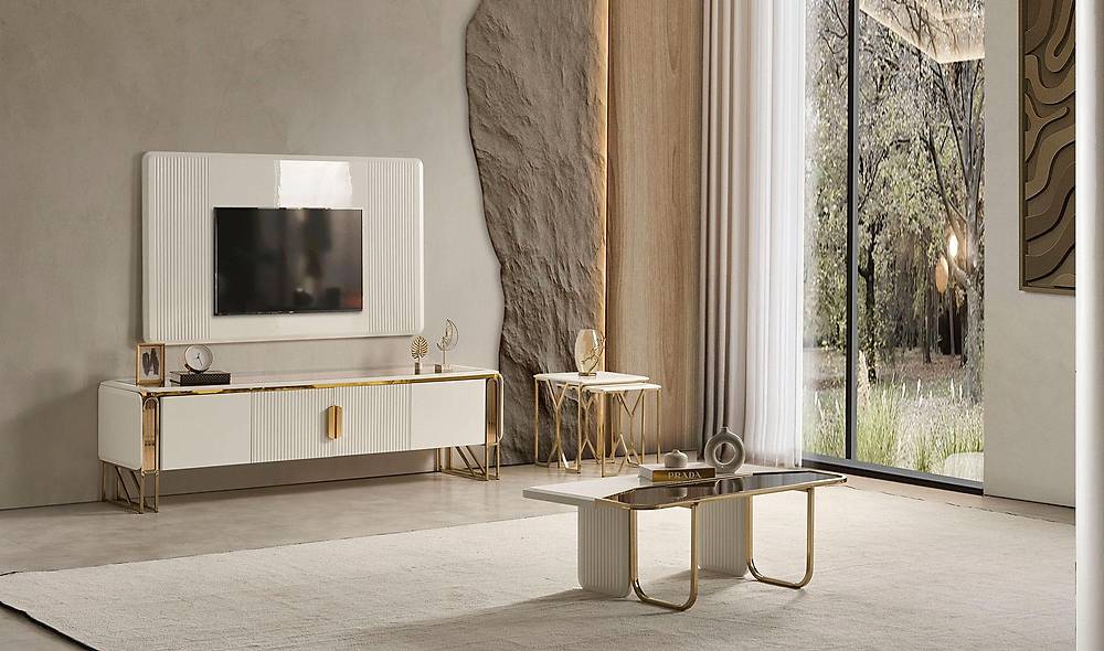 Misis Tv Ünitesi - Ekru TV Ünitesi