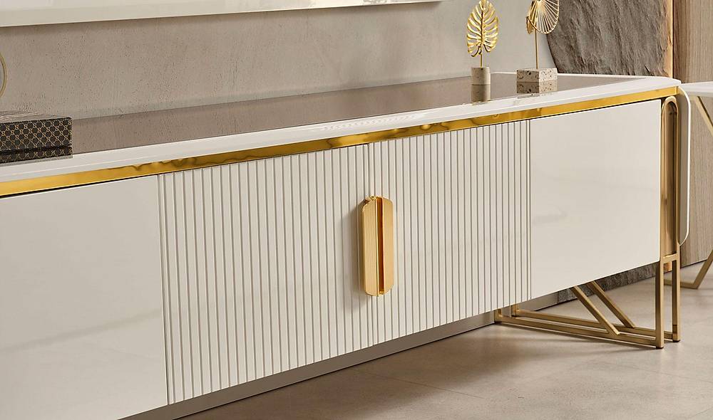 Misis Tv Ünitesi - Ekru TV Ünitesi