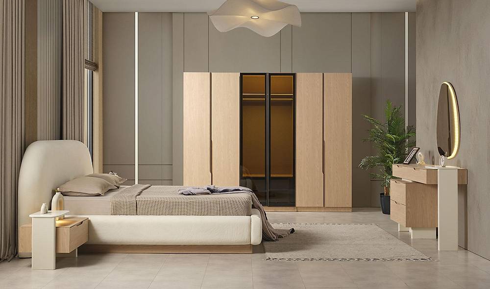 Sunday Bazalı Yatak Odası Yatak Odası