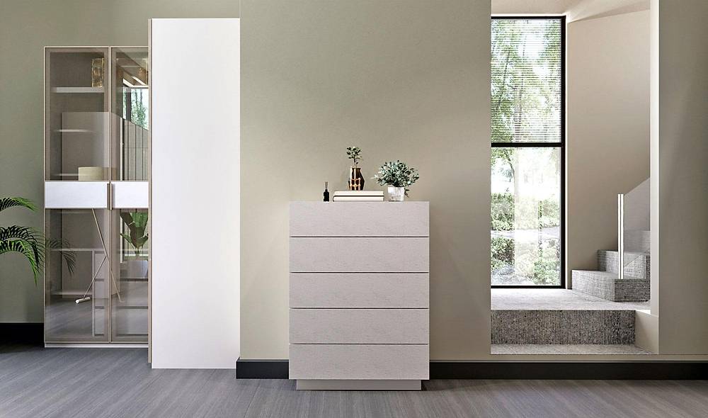 Lenova Bazalı Yatak Odası - 6 Kapılı Yatak Odası