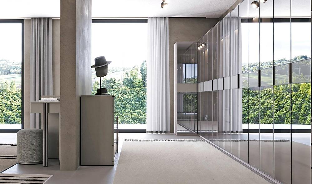 Odessa Köşe Gardolap  Kapaklı Gardırop