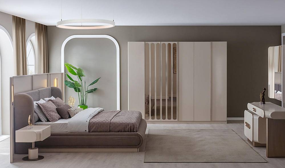 Soprano Bazalı Yatak Odası Yatak Odası