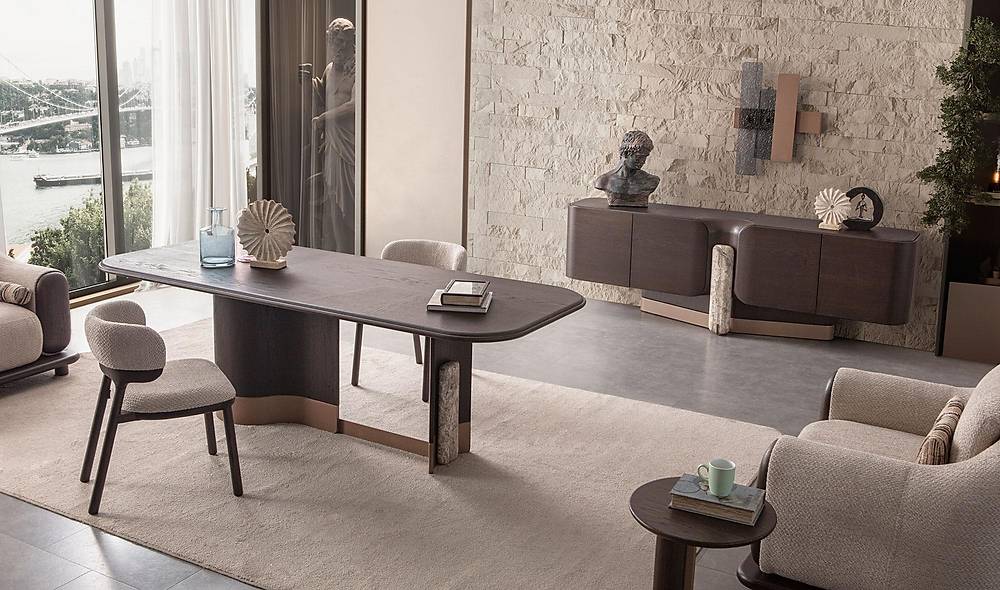 Rozy Yemek Odası - Venge Yemek Odası