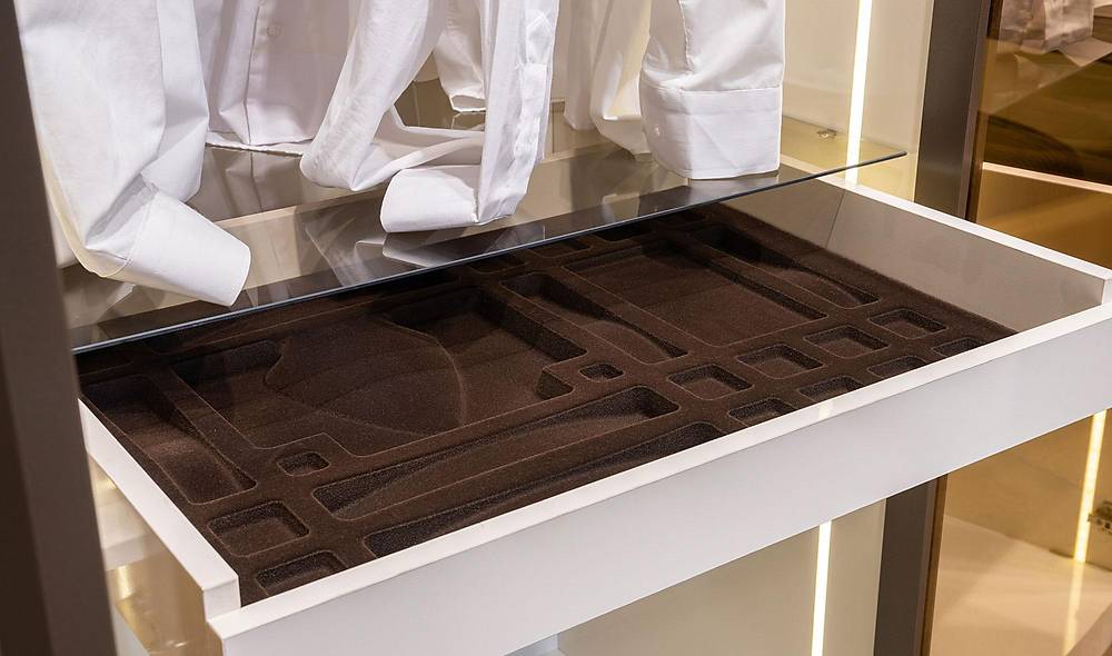 Minax Bazalı Yatak Odası - Köşe Dolaplı Giyinme Odası