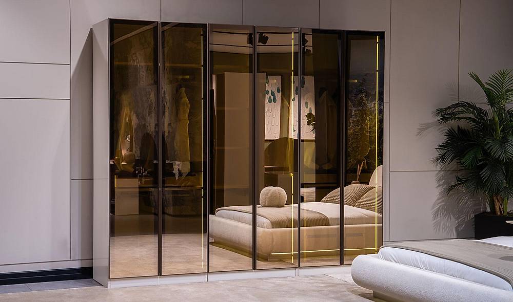 Minax Bazalı Yatak Odası - 6 Kapılı Yatak Odası