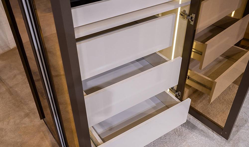 Minax Gardrop - Köşe Dolaplı Giyinme Odası