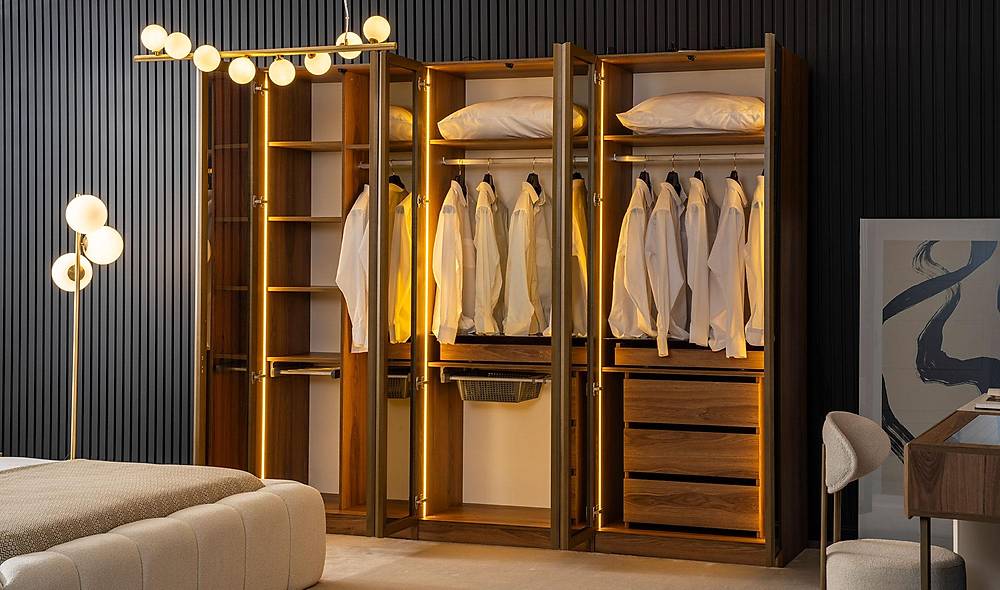 Montego Bazalı Yatak Odası - 6 Kapılı Yatak Odası