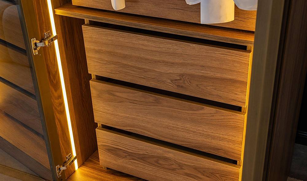 Montego Gardrop - Köşe Dolaplı Giyinme Odası