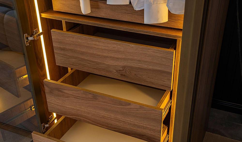 Montego Gardrop - Köşe Dolaplı Giyinme Odası