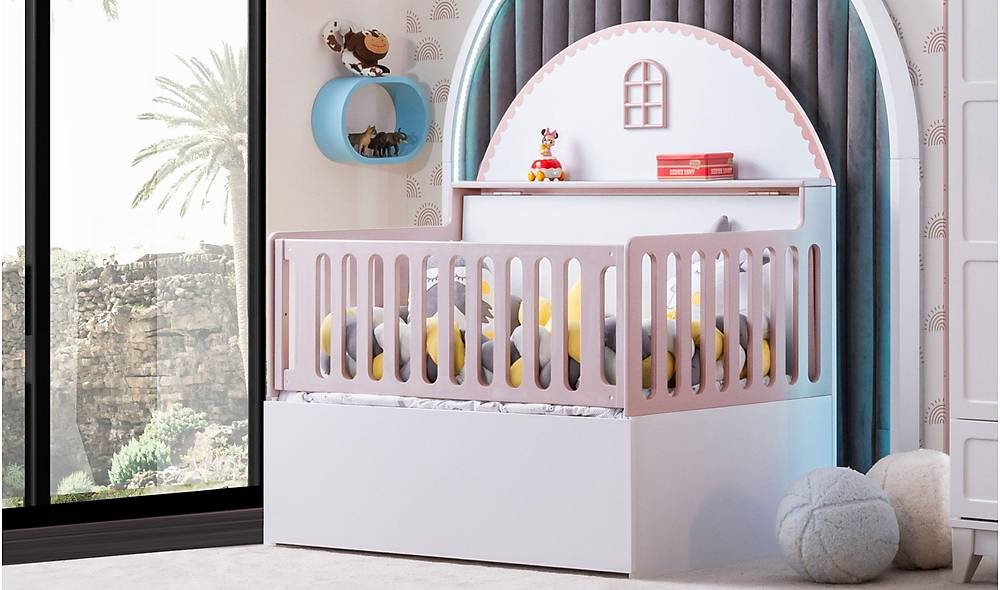 Yasi Bebek Odası - Pembe Genç Odası