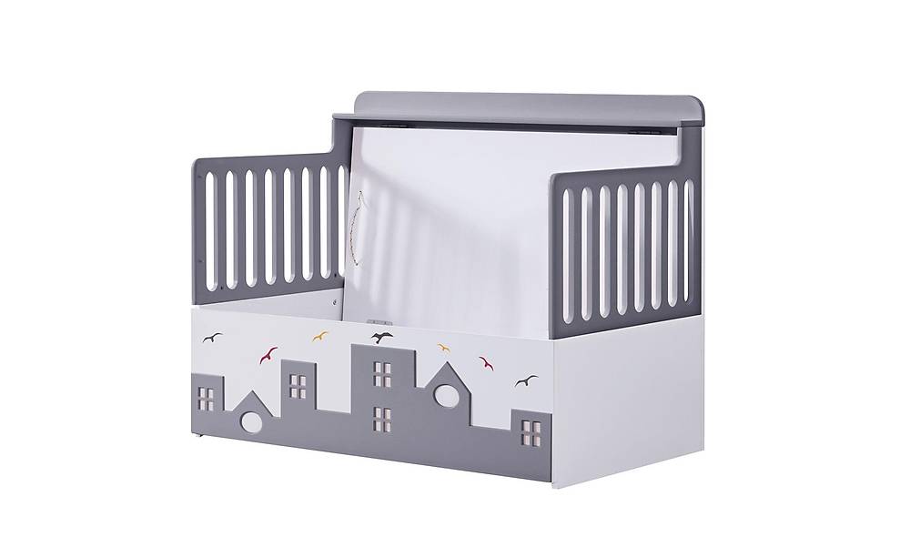 Ozzo Büyüyen Beşik - Gri Beşik