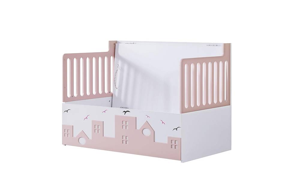 Ozzo Büyüyen Beşik - Pembe Beşik