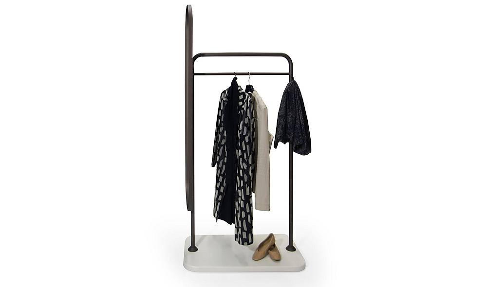 Luzzi Aynalı Askılık Vestiyer Portmanto