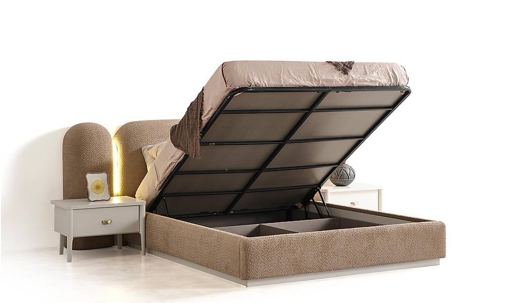 Solit Yatak Odası - Köşe Dolaplı Giyinme Odası