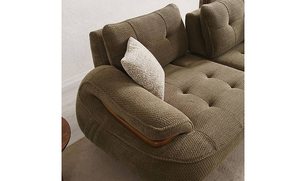 Elizan Koltuk Takımı -  Şönil Keten Koltuk Takımı