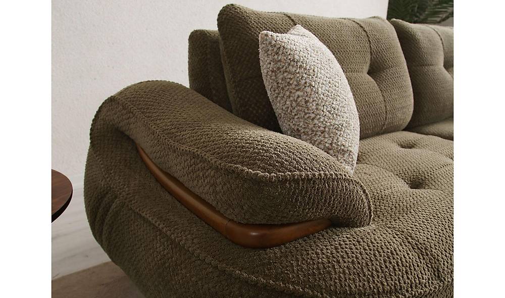 Elizan Koltuk Takımı -  Şönil Keten Koltuk Takımı