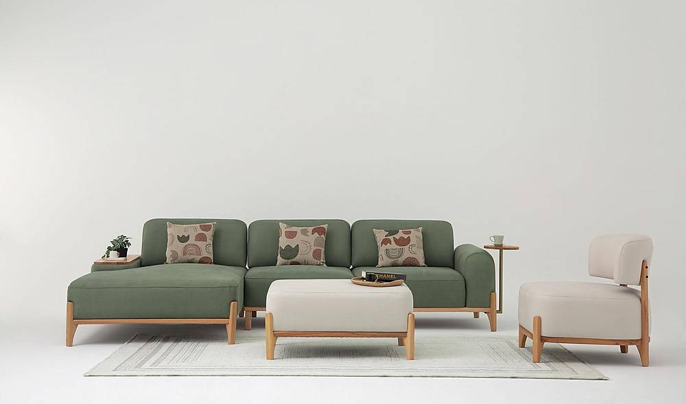 Polka Köşe Takımı Köşe Koltuk