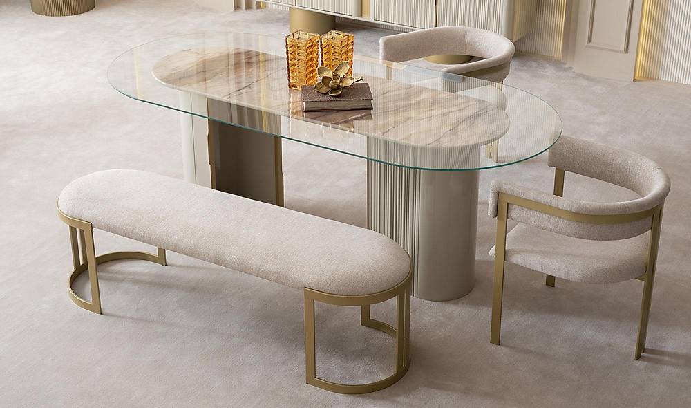 Laura Yemek Masası Takımı Yemek Masası Takımı