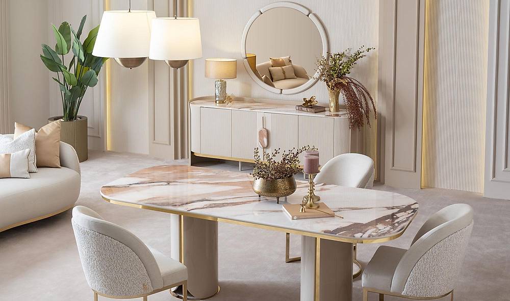 Juliette Yemek Masası Takımı Yemek Masası Takımı