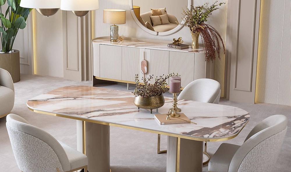 Juliette Yemek Masası Takımı Yemek Masası Takımı