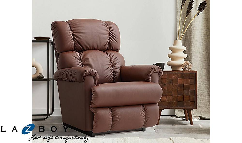 La-Z-Boy Pinnacle Leather Madras Elektrikli Tv Koltuğu - Chesnut Tv & Baba Koltuğu