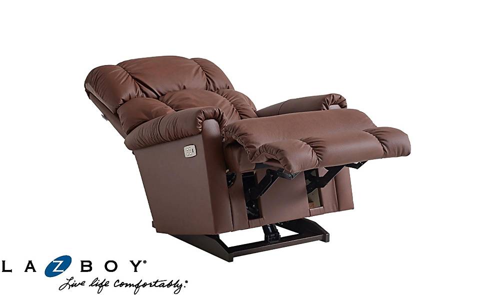 La-Z-Boy Pinnacle Leather Madras Elektrikli Tv Koltuğu - Chesnut Tv & Baba Koltuğu