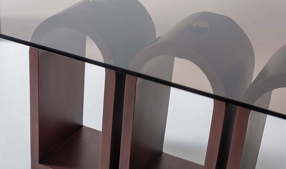 Panormos Orta Sehpa Seti - Copper Sehpa ve Aksesuar