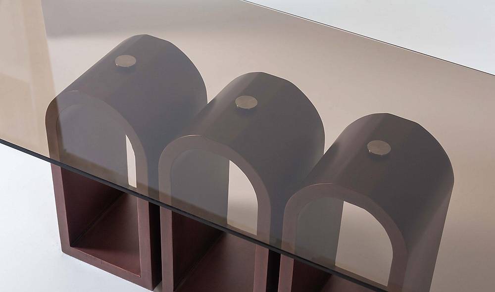 Panormos Orta Sehpa Seti - Copper Sehpa ve Aksesuar