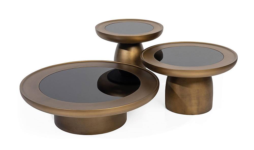 Dyno Orta Sehpa Seti - Brass Sehpa ve Aksesuar