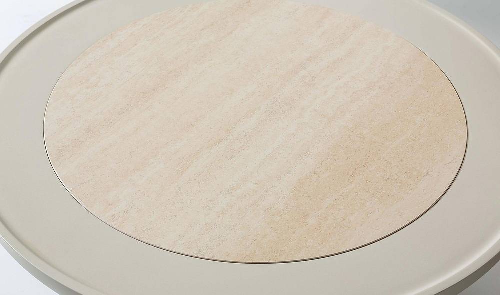 Dyno Sehpa Seti - Porselen - Krem Sehpa ve Aksesuar