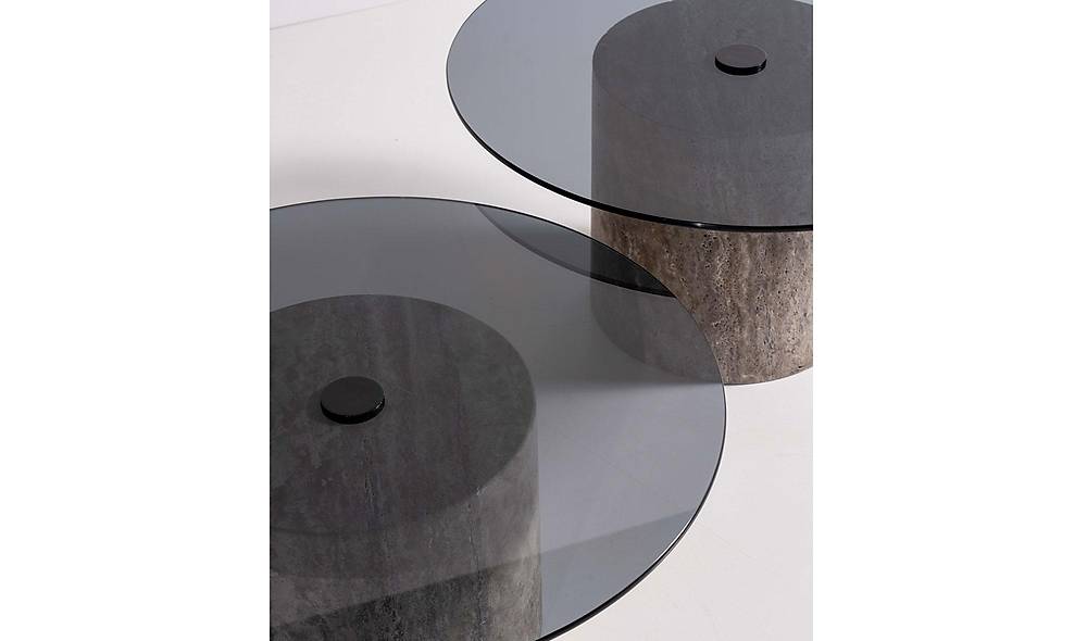 Dome Orta Sehpa Seti - Silver Sehpa ve Aksesuar