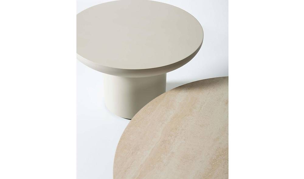 Brandon Orta Sehpa Seti - Krem Sehpa ve Aksesuar