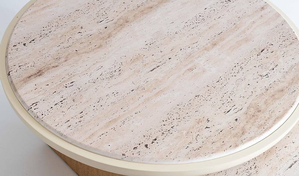 Cubic Sehpa Seti - Meşe Sehpa ve Aksesuar