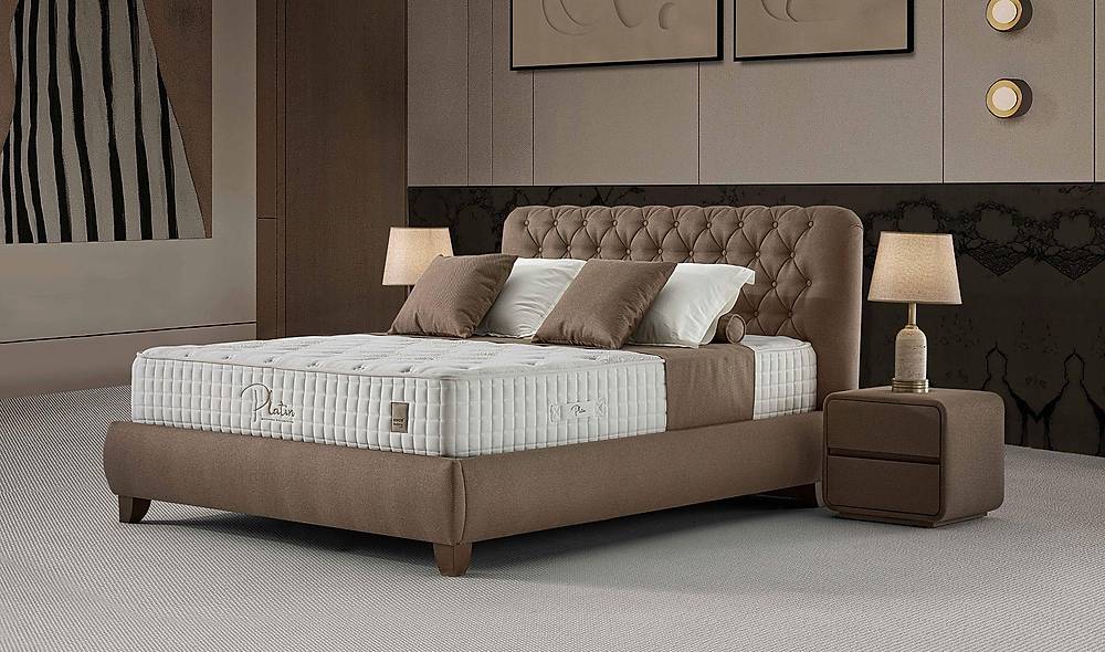 Platin Albella Baza + Başlık + Yatak Baza Setleri