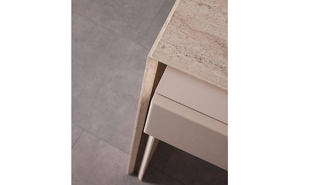 Nita Bazalı Yatak Odası - Köşe Dolaplı Giyinme Odası