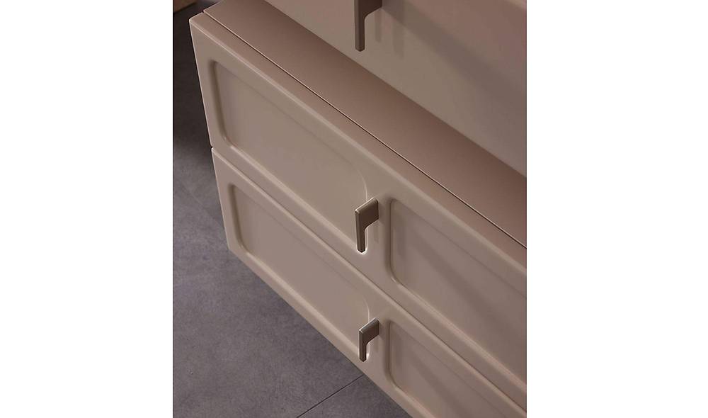 Nita Bazalı Yatak Odası - Köşe Dolaplı Giyinme Odası