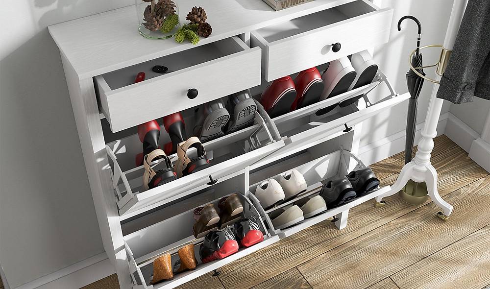 Almina Ayakkabılık Vestiyer Portmanto