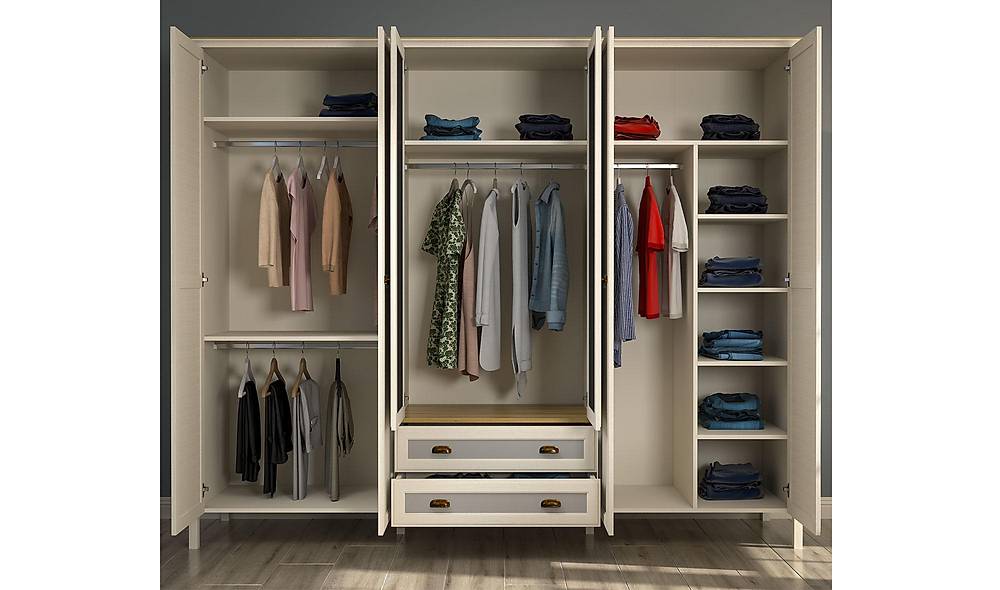 Astoria Yatak Odası - 6 Kapılı Yatak Odası