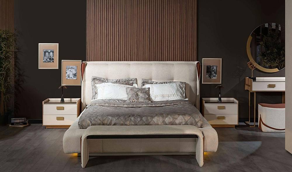 Napoli Bazalı Yatak Odası Yatak Odası