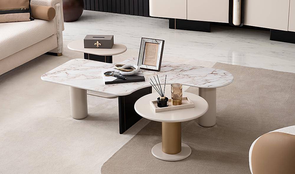 Merano Sehpa Seti - Fırsat Ürünü Sehpa ve Aksesuar