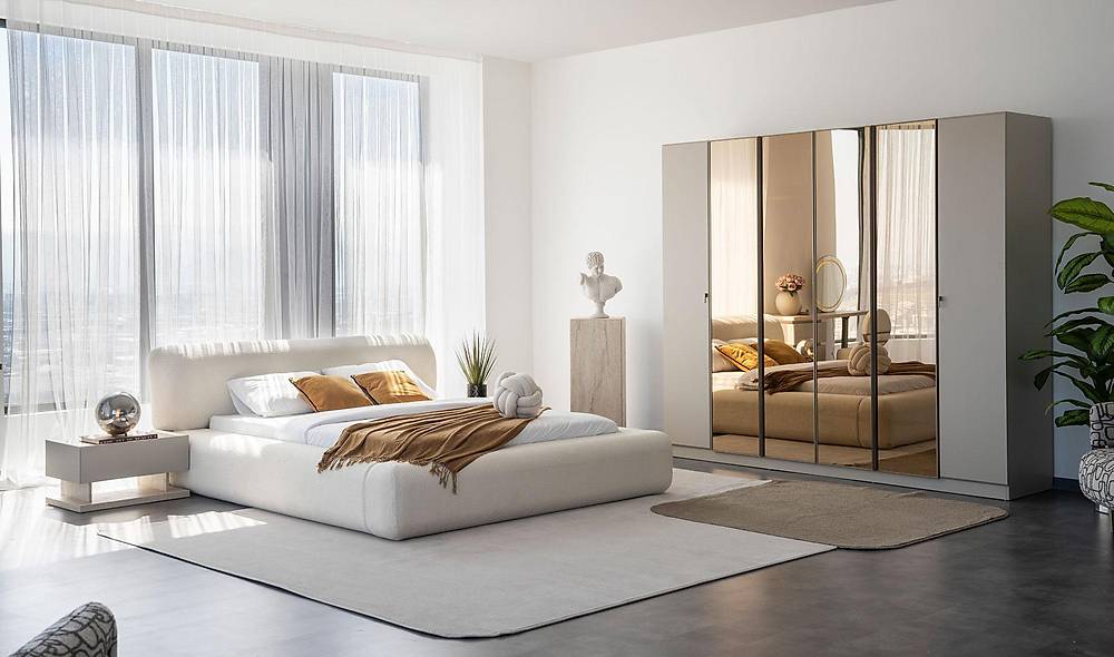 Levante Bazalı Yatak Odası