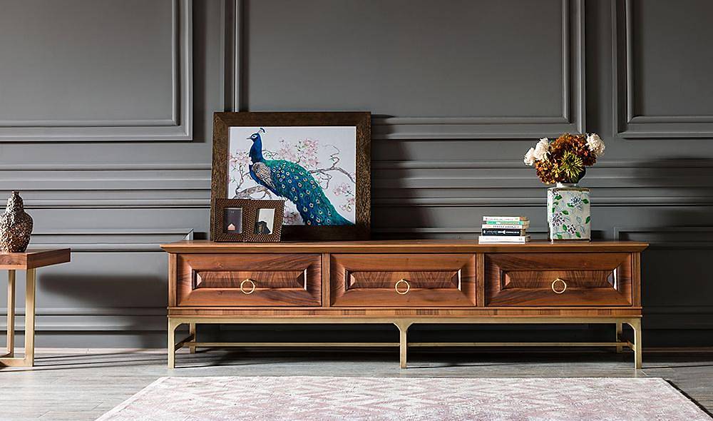 Lusso Gold Tv Ünitesi TV Ünitesi